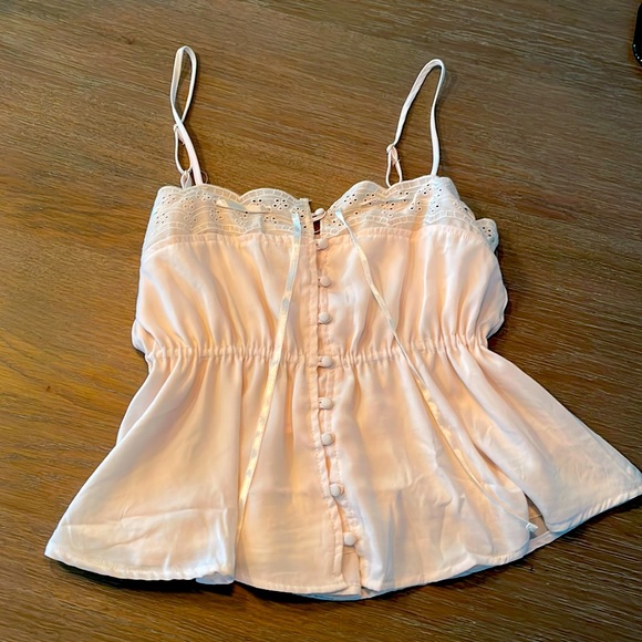 American eagle, brand new, cream, tank top, crop top - Picture 1 of 5